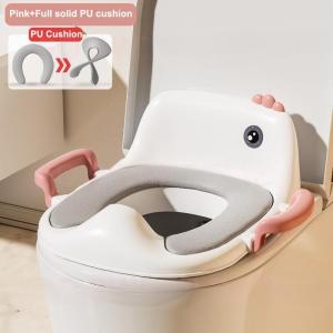 Aoduoyaya Baby Toilet Seat Cover Training Potty Chair for Boys and Girls Childrens Bathroom Home Use Seat Cushion Lid Step