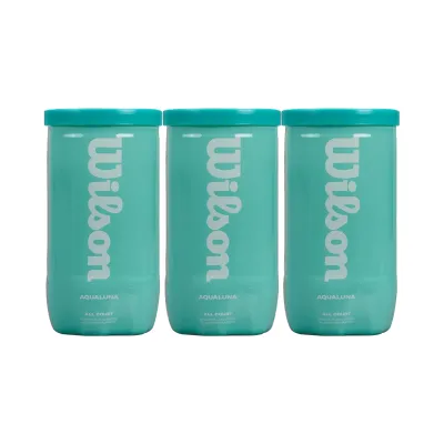 Wilson Official Limited Edition All Court 2 Tennis Balls Can (Intrigue/Aqualuna) (3 Cans) (Sakura/Mint/Lavender/Mixed)
