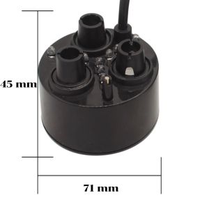 เครื่องทำควันอัตโนมัติ 3 หัว สร้างควันเทียม เครื่องสร้างหมอกอัตโนมัติ มีไฟLEDหลากสี