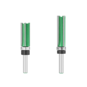 2Pcs 8/12mm Flush Trim Bit With Bearing Router Bit Woodworking Milling For Wood Bit End Milll Tool Woodworking