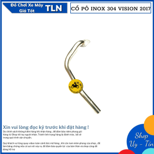 CỔ PÔ INOX 304 GẮN XE VISION ĐỜI 2014 - 2021