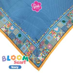 SKYSHOP HIJAB BLOOM SCARF BY GIOK BAHAN VOAL ULTRAFINE KERUDUNG SEGI EMPAT MURAH CANTIK KEKINIAN MOTIF