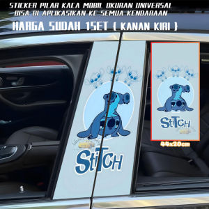 Ready Stock Car sticker PE film Cover Stripe Car Door Center Column Pillar sticker Car Window Middle 162 Stitch
