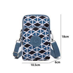 OPIOBAGS SLING BAG / TAS SELEMPANG WANITA / DOMPET HP SELEMPANG NYLON / KP 1600 MOTIF