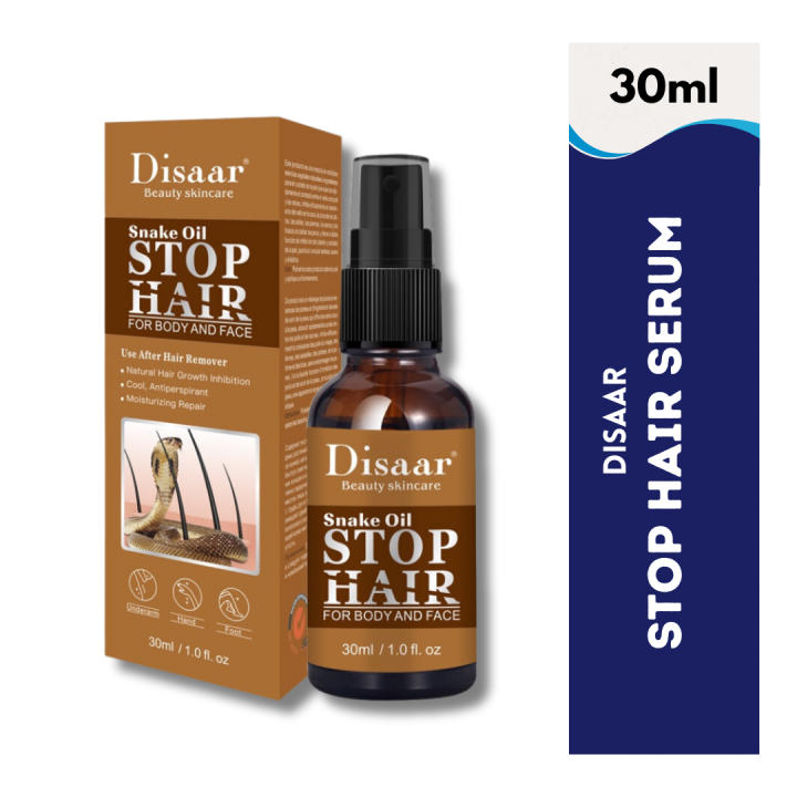 Original Stop Hair Serum Disaar Snake Oil Hair Stop Growth Armpit Arms ...