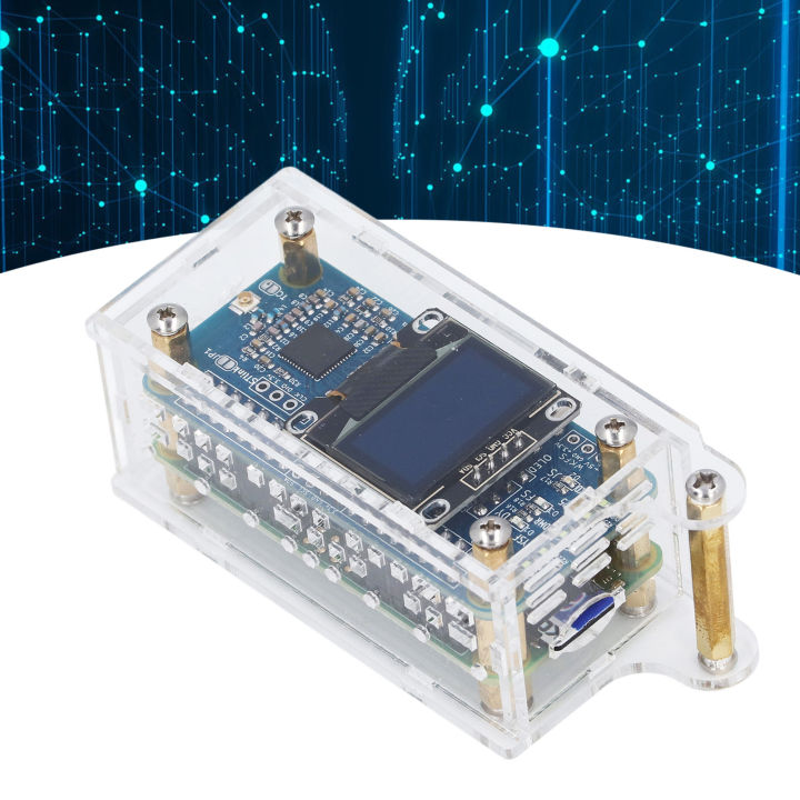 Simpex Modem Digital Voice Modem Acrylic Case Simplex MMDVM Hotspot 0.96 Inch Screen ...