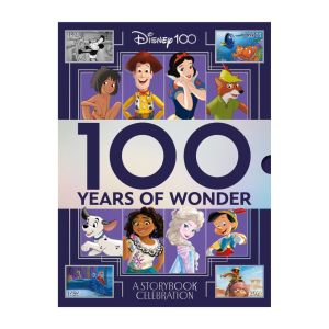 Disney 100 Years of Wonder Story Book Collection For Kids To Read With Beautiful Case (Hardcover)