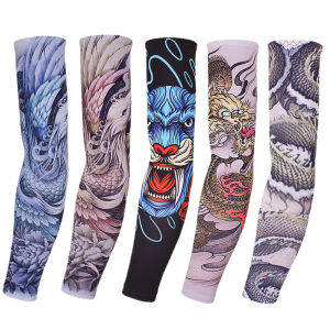 【NEW A 】Arm Sunscreen UV Protection Outdoor Sports Cycling Arm Protectors Driving Fishing Sleeve Covers Arm Sleeves Tattoo