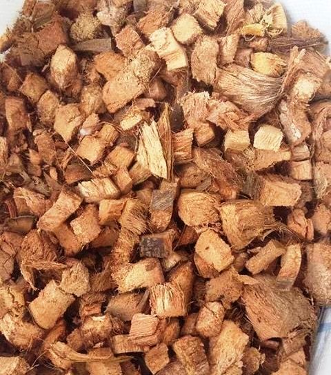 กาบมะพร้าวสับ 2 ลิตร สำหรับผสมดินปลูกและรองก้นกระถาง