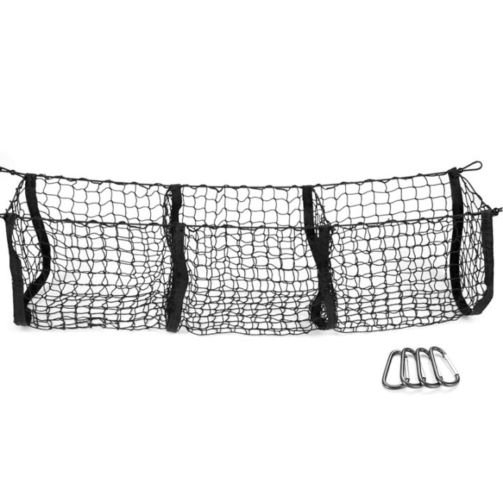 2 Pack Car Trunk Net Trunk Storage Net Large Size 80 X 25cm
