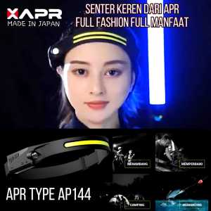 APR RAJA SENTER KEPALA GANTENG CANTIK TYPE AP144 FLEXIBEL MULTIFUNGSI CAMPING LAMPU MAGNET BENGKEL DARURAT