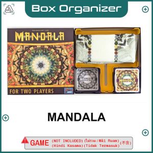 Mandala Board Game Box Organizer Insert