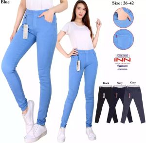 Celana Jeans Wanita Legging Jeans Jumbo Jeans Skinny Big Size Jegging Jeans Size 27-42