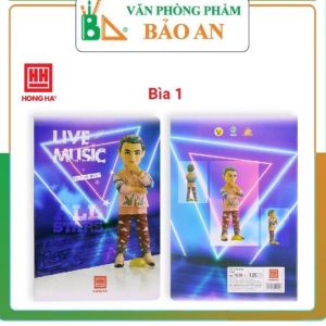 (combo 2 quyển) Vở kẻ ngang Hồng Hà 120 trang Pupil Music (1059)