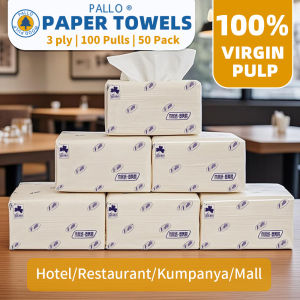 PAILO Paper Towels - 50 Packs (Multi-purpose: Kitchen/Bathroom） Tissue Towel Facial Tissue