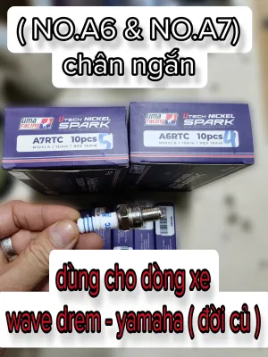 Bugi Uma Racing Utech Nickel Spark xe gắn máy NO.6 - NO.7 - NO.8 HÀNG CHÍNH HÃNG