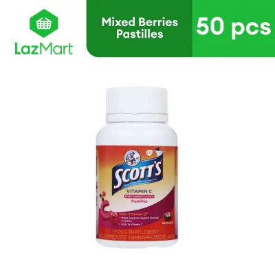 Scotts Pastilles Mixed Berries 50 Pastilles
