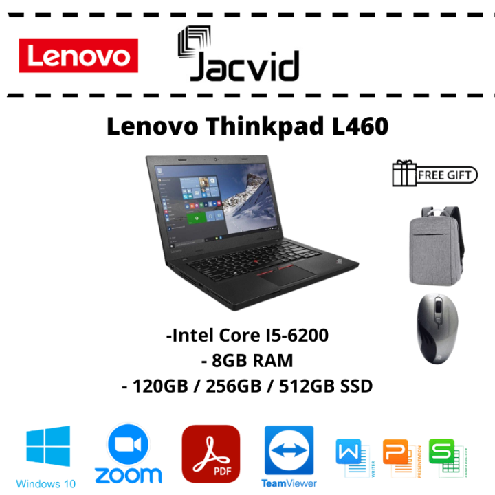 Barrette RAM 8 Go DDR3-1600 Pour Lenovo ThinkPad L460 – Neuf Sous Garantie à Vie