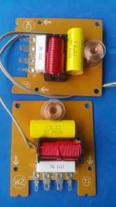 1 pc SY4K2 2-way 150W speaker crossover network (with original Sony 4K PCB)
