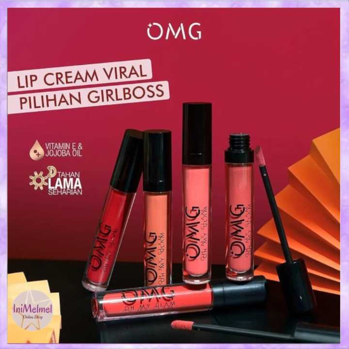 OMG OH MY GLAM Matte Kiss Lip Cream 3.5 g-Lip Cream Matte Intense
