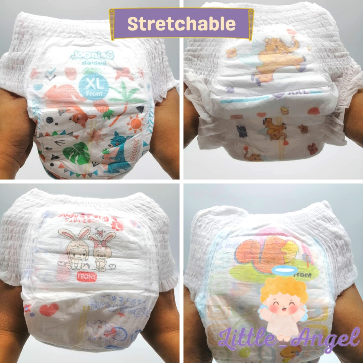 Pullup Pants Baby diapers All size 50pcs/pk M/L/XL/XXL/XXXL 50 Pcs Dry