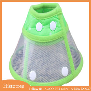 1Pc Pet Neck Collar Comfy Soft Plastic Anti-bite Medical Recovery Protection Cone for Puppy Dog Cat