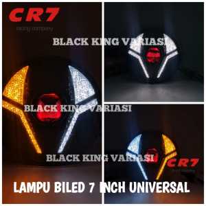 Lampu Tembak Biled 7 inch Lampu Biled Led 7 inch Universal Lampu Led Projector Biled Lampu Utama Biled 7 Inch