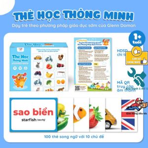 Bộ Thẻ Học Thông Minh GLENN DOMAN Dạy Trẻ Biết Về Thế Giới Xung Quanh Biết Đọc Sớm Giúp Mẹ Mang Thế Giới Về Gần Con Hơn - Tiệm Nhà Sóc 2023