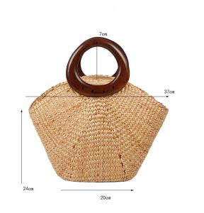 กระเป๋าสาน ผักตบชวา งานฝีมือ ปิคนิคสวยมาก ถูกและดีที่สุด