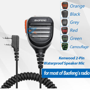 Baofeng Handheld PTT Microphone Speaker Two-Way Radio for Walkie Talkie For BF888S UV5R Original Microphone