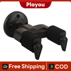 Guitar Self-lock Hanger Stand Wall Mount Holder Hook For Electric Guitar Acoustic Mandolin Ukulele Guitar Bass Screw Accessories