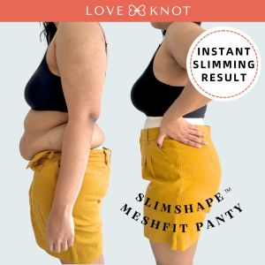 [NEW TECH] Love Knot SlimShape™ Meshfit High Waisted Plus Size Compression Panty