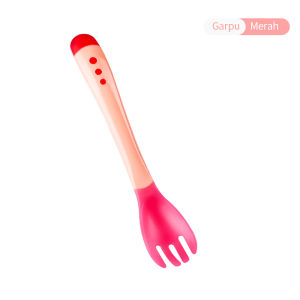 LAKOE 1PCS Sendok Suhu Bayi - Baby Temperature changing Spoon and Fork