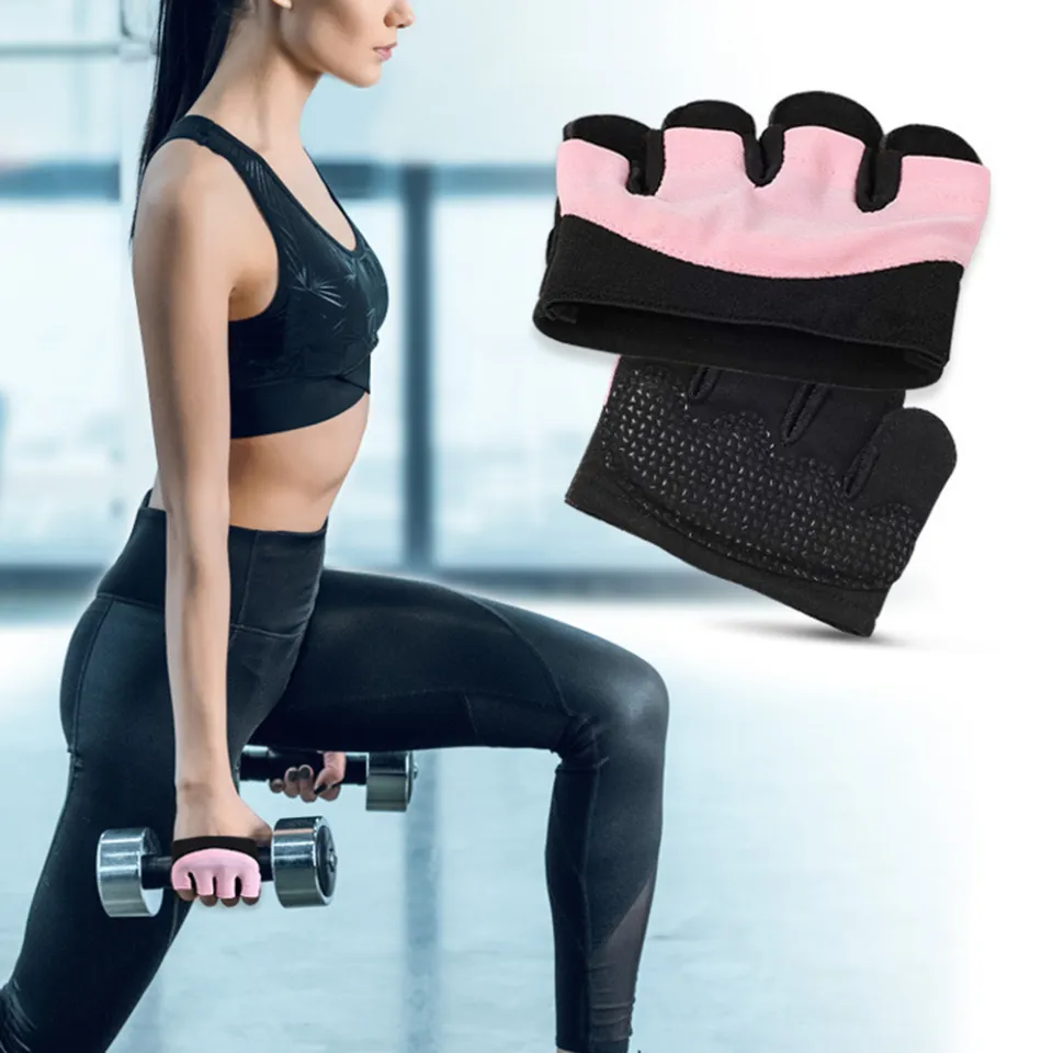 Nonslip Gym Workout Gloves for Weightlifting Pull-Ups Training