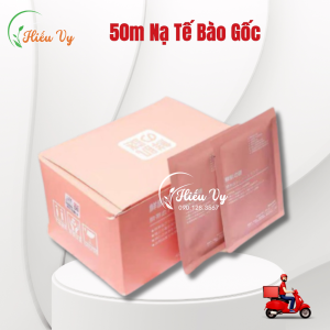 Hộp 50 miếng mặt nạ tế bào gốc Nhau Thai cấp ẩm dưỡng sáng da