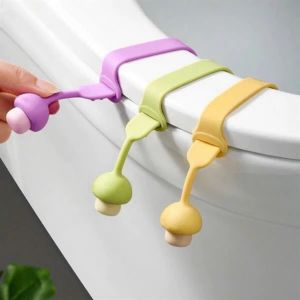 Dây Silicon Nâng Nắp Bồn Cầu Chống Trượt Có Thể Điều Chỉnh Tránh Chạm Giữ Vệ Sinh-HAUSE