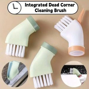 4PCS Creative Multifunctional Cleaning Brush Can Be Connected To Mineral Water Bottle Crevice Brush