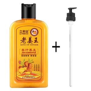 (Malay Spot)800ml Professional Hair Ginger Shampoo Hair Regrowth Dense Fast Anti Hair Loss Shampoo Repair Damaged Hair Preventing Hair Fall Nourish Supple ginger shampoo