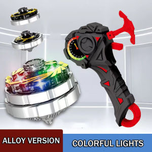 【Ready Stock】Beyblade Battling Toys set Bayblade Gasing 战斗爆裂陀螺/陀螺 Launcher Double Layer Gyro【Magnetic Stacking Gyro】Great Gift for kids boys mainan kanak2 lelaki