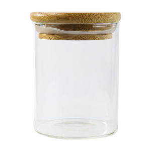 Toples Kaca Penyimpanan Makanan Borosilicate Glass Storage Jar 250ml