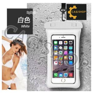 CAG 1pcs 6.8 Inch Floating Airbag Swimming Bag Waterproof Mobile Phone Pouch Cell Phone Case For Swim Surfing