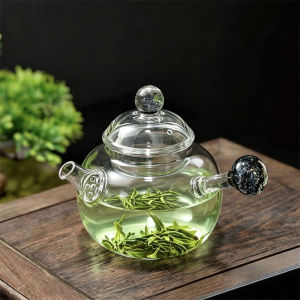 200ml Small Capacity Starry Glass Teapot with Side Handle Heat Resistant Borosilicate Kung Fu Tea Pot for Loose Leaf Tea2026