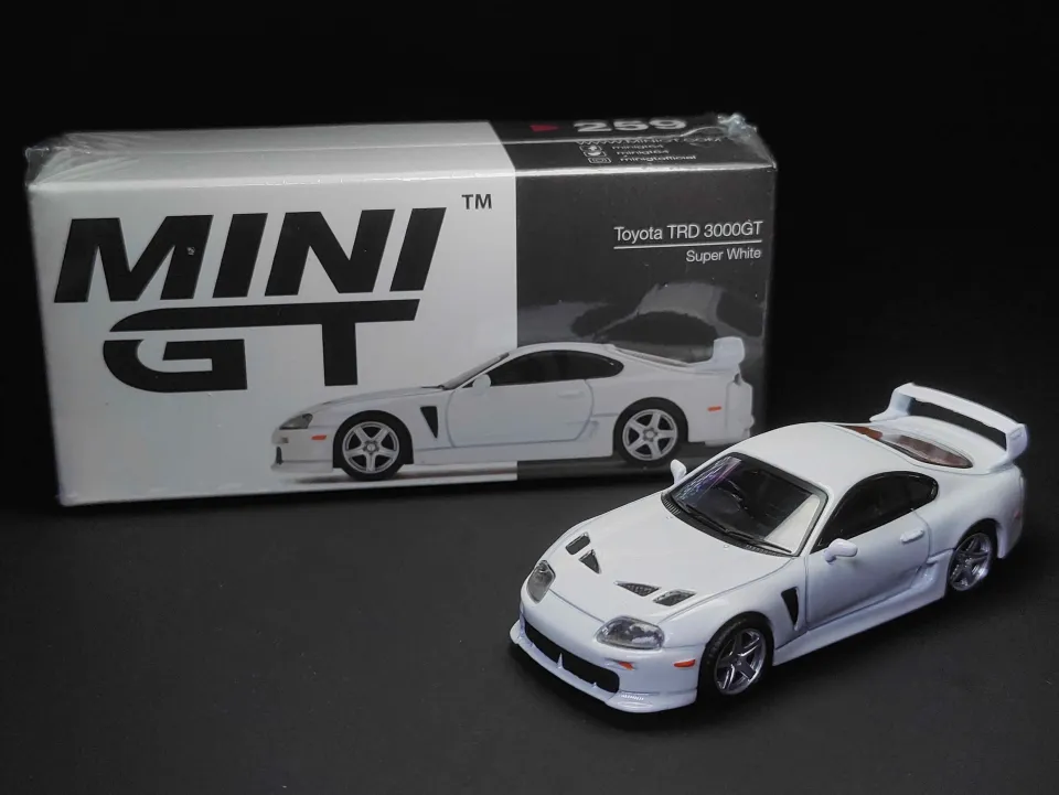 ミニカー MINI GT Toyota TRD 3000GT Super White MINI GT 1/64スケール「トヨタ TRD 3000GT」(スーパーホワイト