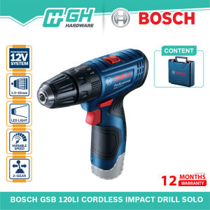 [ GH HARDWARE ] BOSCH  GSB 120 LI Cordless Impact Drill ( GSB120LI / GSB 120LI / GSB120 LI )