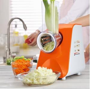 [ Philippines Stock ] Finetek HX-7830 Multifunctional Julienne Shape Electric Home Potatoes Fruit Round Mandoline Slicer Vegetable Cutter Machine Mandoline Pro Kitchenaid Slicer - Lazada