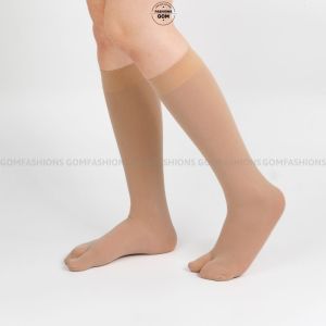 [1 đôi] Tất da nữ cổ cao chống nắng vớ chống nắng xỏ ngón chất liệu cotton thoáng mát mềm mịn êm chân -TATNGON-GVG-1DOI