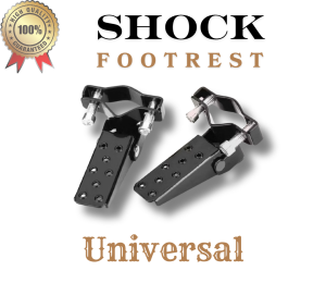 Yamaha YTX 125 Motorcycle High Quality Shock Footrest Alloy Footrest Pair Universal
