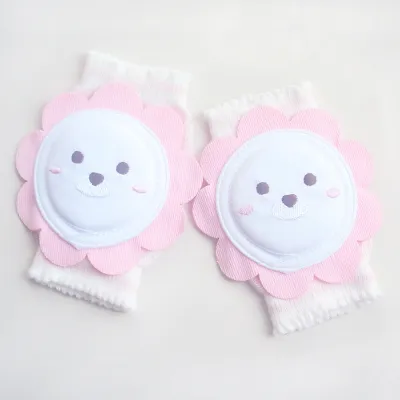 [Cartoon] Baby Infant Cartoon Breathable Mesh Crawling Knee Pads ChildrenS Sponge Knee Pads Crawling Toddler Anti-Fall And Anti-Knock Safety Protector