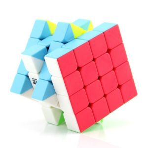 Rubik 4x4 Qiyi S2 Rubic 4 Tầng Khối Lập Phương Kh&ocircng Viền