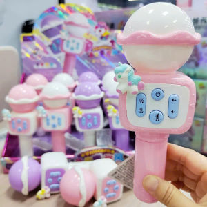 Đồ chơi Micro không dây cầm tay hình KUROMI / NGỰA PONY / GÀ CON Đồ chơi âm thanh phát triển kỹ năng cho bé tập hát Y ẢNH